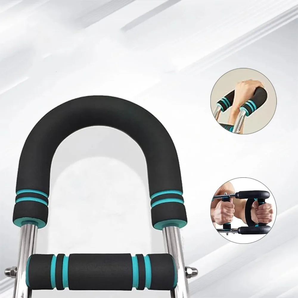 Adjustable Detachable Arm Trainer Chest Expander, Upper Body Strength Training Equipment, Non‑Slip Home Gym Workout Tool for Men Women