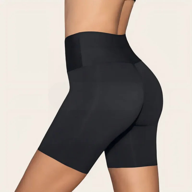 Women High Waist Seamless Shapewear Shorts Tummy Control Hip‑lifting Yoga Shorts Anti‑Chafing Slimming Underwear Sports Workout Short Pants