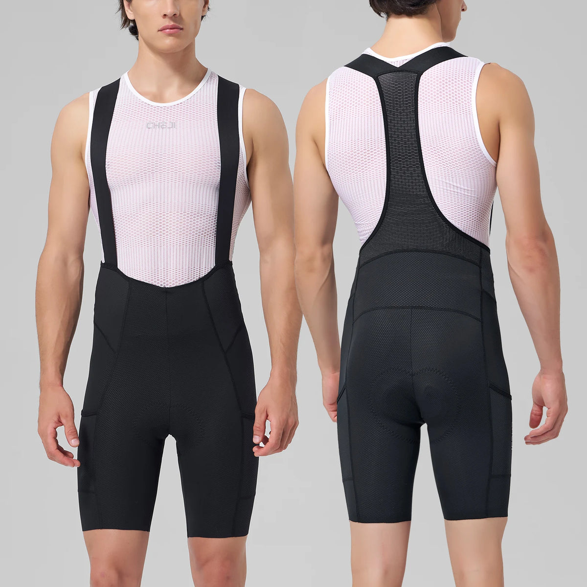 Cheji Men's Cycling Bib Shorts