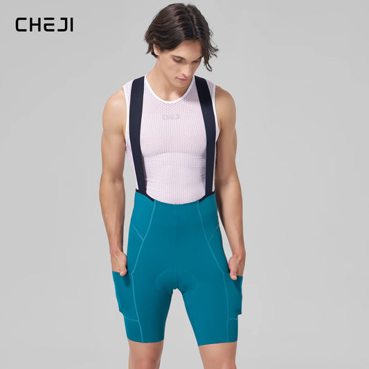 Cheji Men's Cycling Bib Shorts