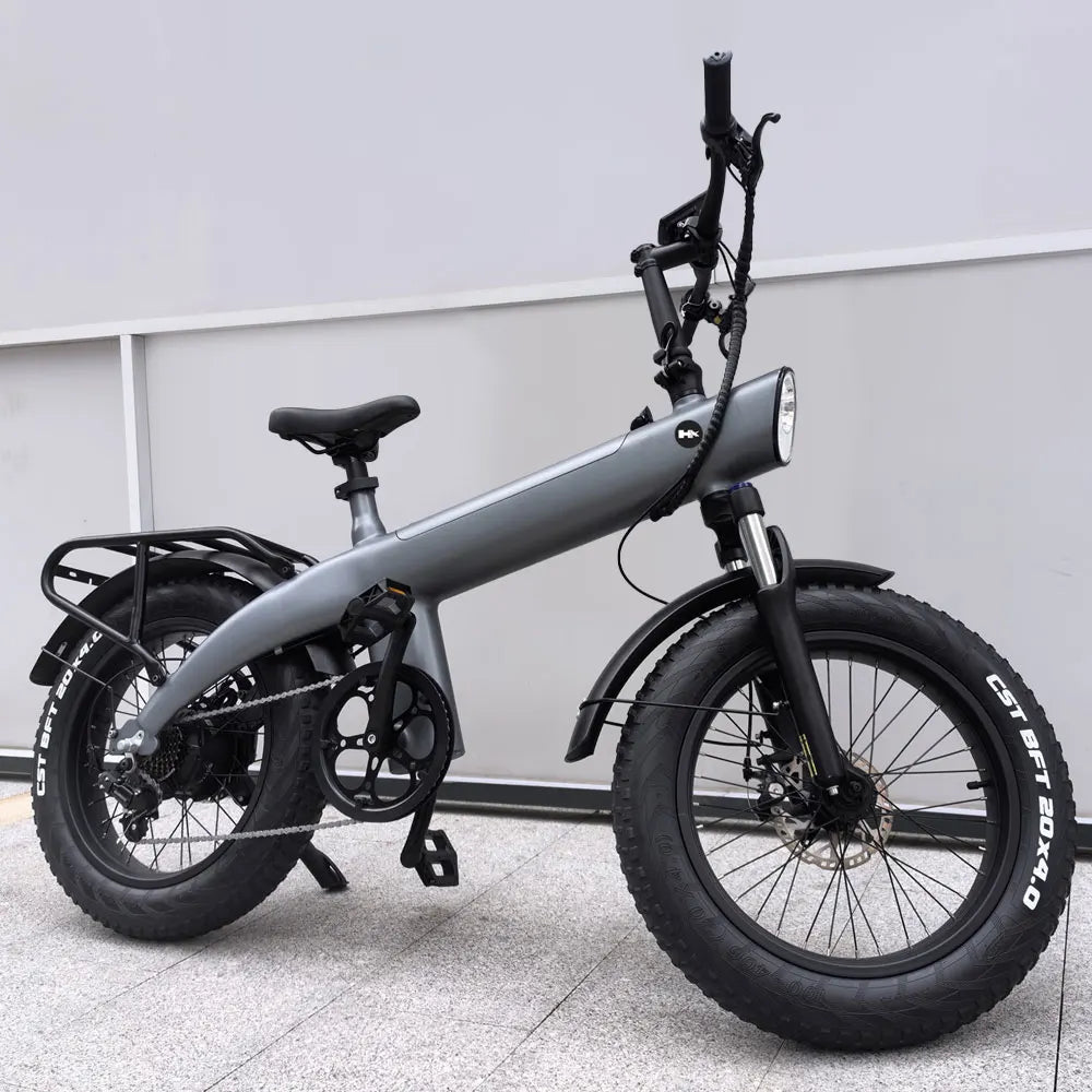 HUANCI Q3 Mountain Electric Bike 2000W 57KM/H Electric Dirt Bike 48V 20AH Electric Bicycle Ebike 20Inch Fat Tire Off-Road E Bike