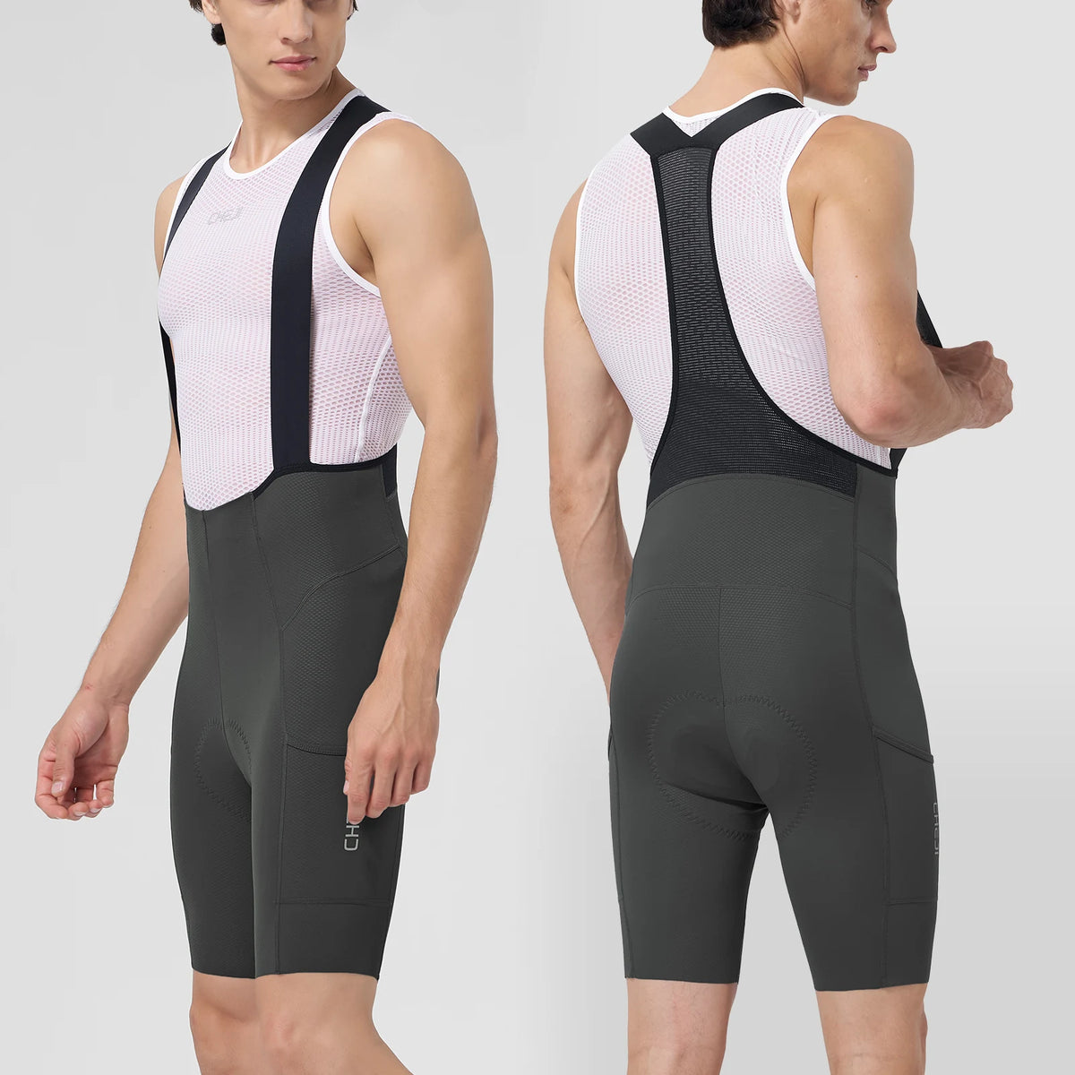 Cheji Men's Cycling Bib Shorts
